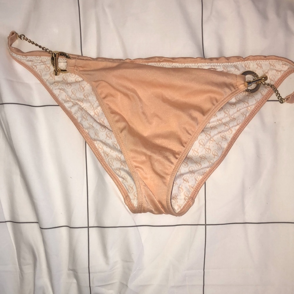 Victorias Secret bikini bottoms pink toggle size M *bundle only*